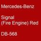 Preview: Mercedes-Benz, Signal (Fire Engine) Red, DB-568.